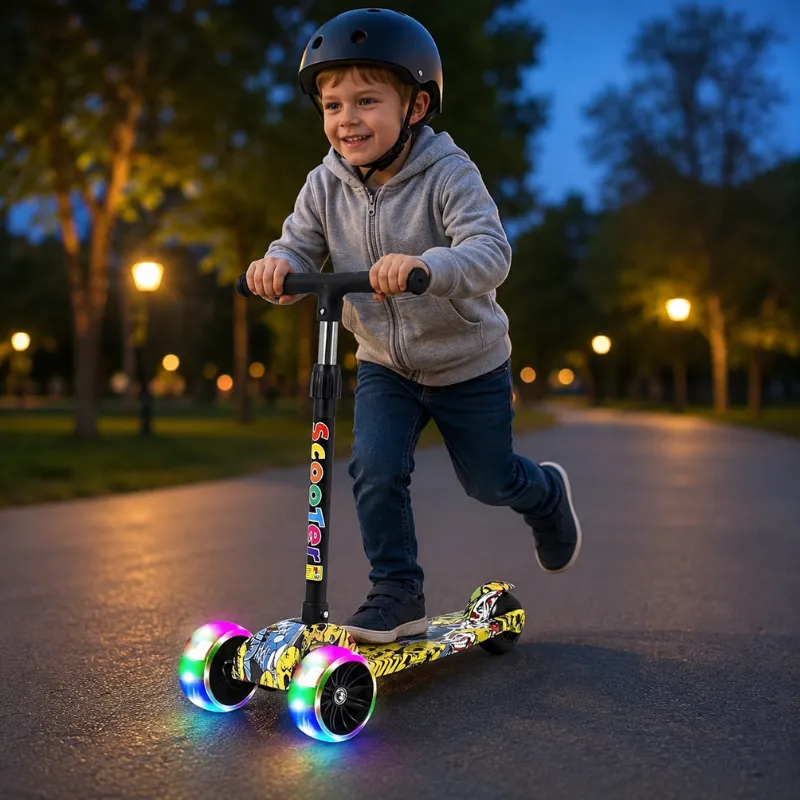 Świecące koła LED hulajnogi dziecięcej LY-SC006